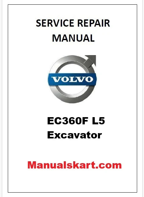 Volvo EC360F L5 Excavator Pdf Repair Service Manual