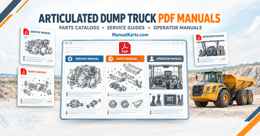 Articulated Dump Truck PDF Manuals Understanding Parts, Service and Operation