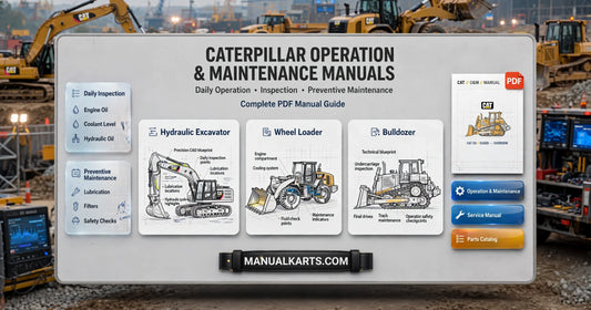 Caterpillar Operation & Maintenance PDF Manuals Guide | ManualKarts.com