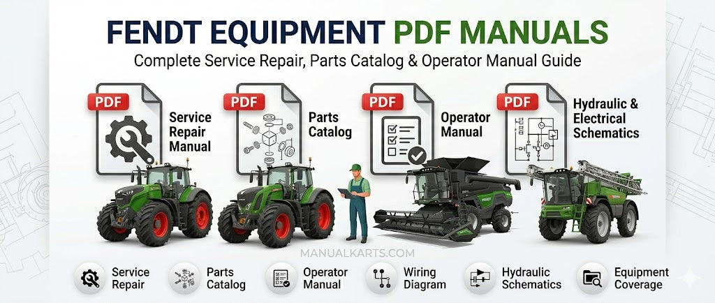  Fendt Equipment PDF Manuals 