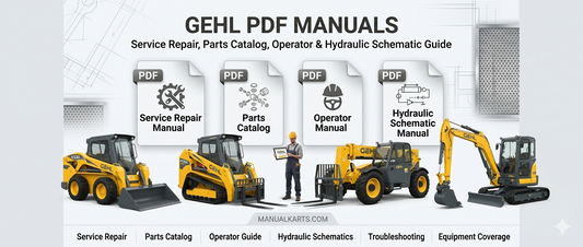 Gehl PDF Manuals: Service Repair, Parts Catalog, Operator & Hydraulic Schematic Manual Guide