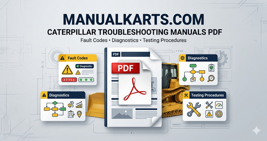 How Caterpillar Troubleshooting Manuals Help Diagnose Machine Problems