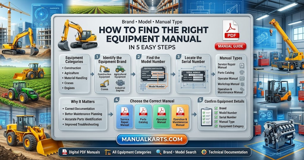 How to Find the Right Equipment Manual in 5 Easy Steps | ManualKarts.com