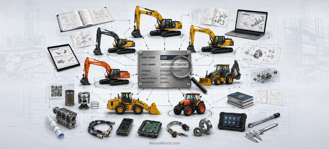 How to Identify the Correct Service Manual by Model and Serial Number
