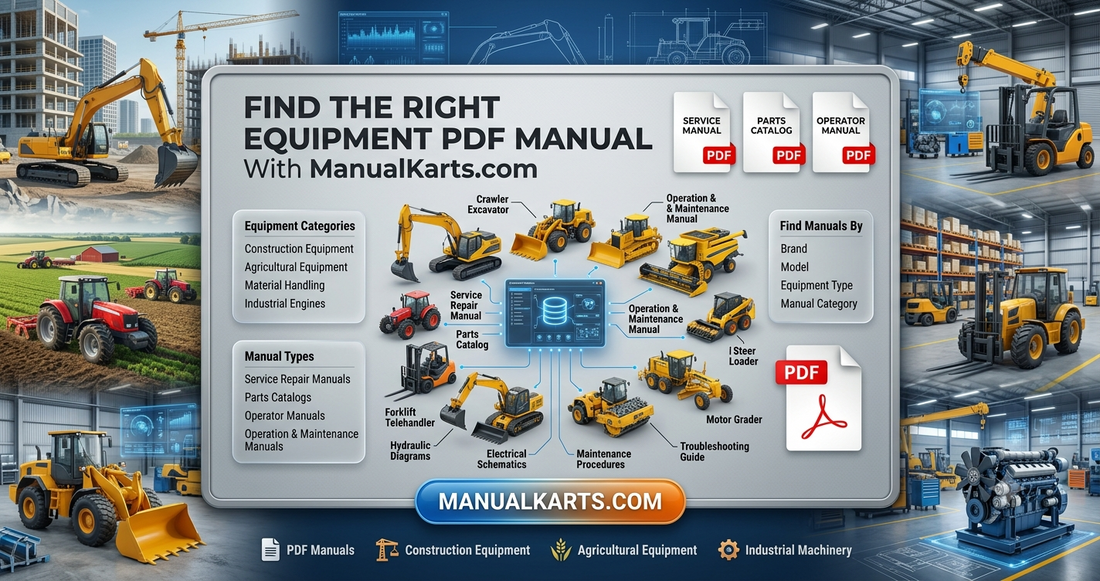 ManualKarts.com Helping Equipment Owners Find the Right PDF Manuals