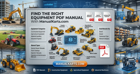ManualKarts.com Helping Equipment Owners Find the Right PDF Manuals