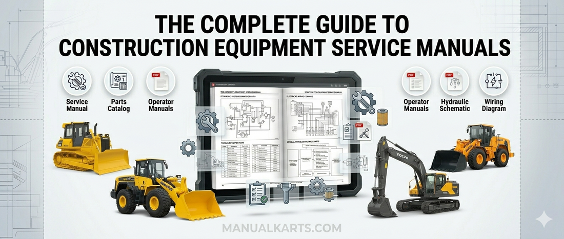 The Complete Guide to Construction Equipment Service Manuals