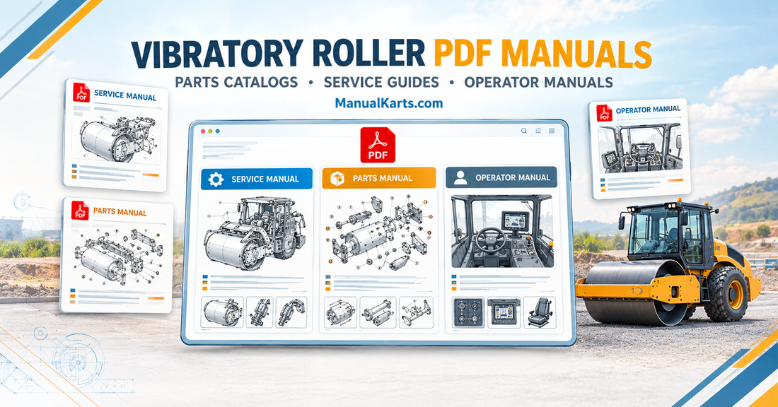 Vibratory Roller PDF Manuals | Parts, Service & Operator Guides