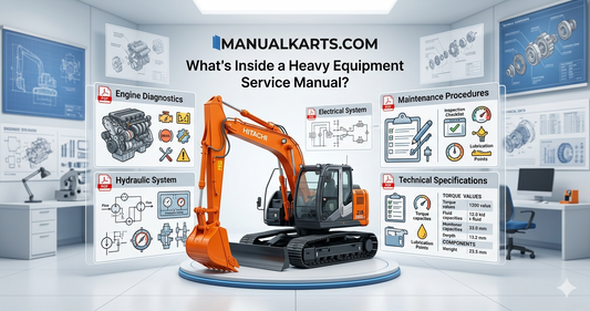 What Information Is Included in a Heavy Equipment Service Manual