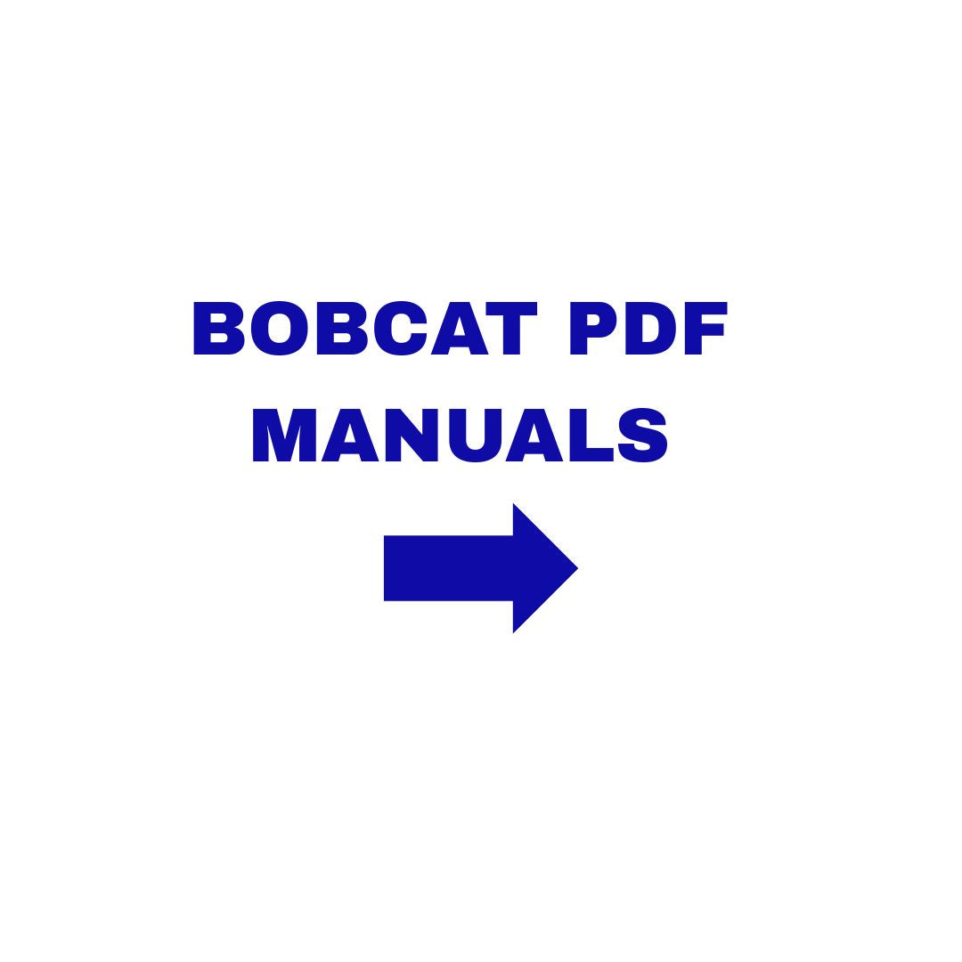 Bobcat Equipment's Manual PDF