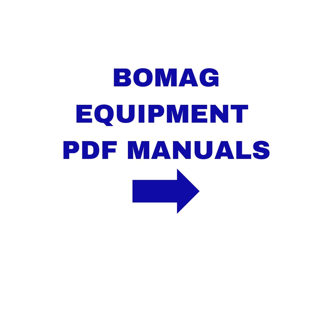 Bomag Equipment Pdf Manual