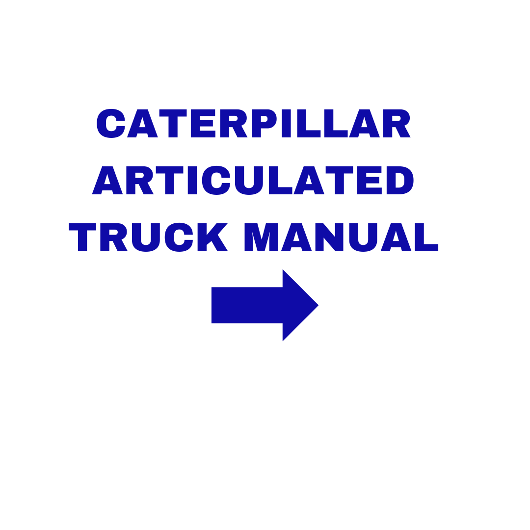 Caterpillar Articulated Truck Manual