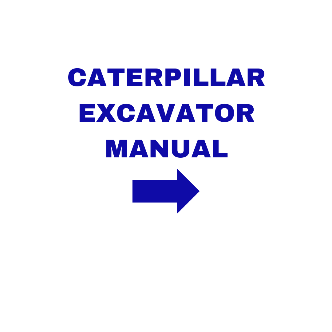 Caterpillar Excavator Manual