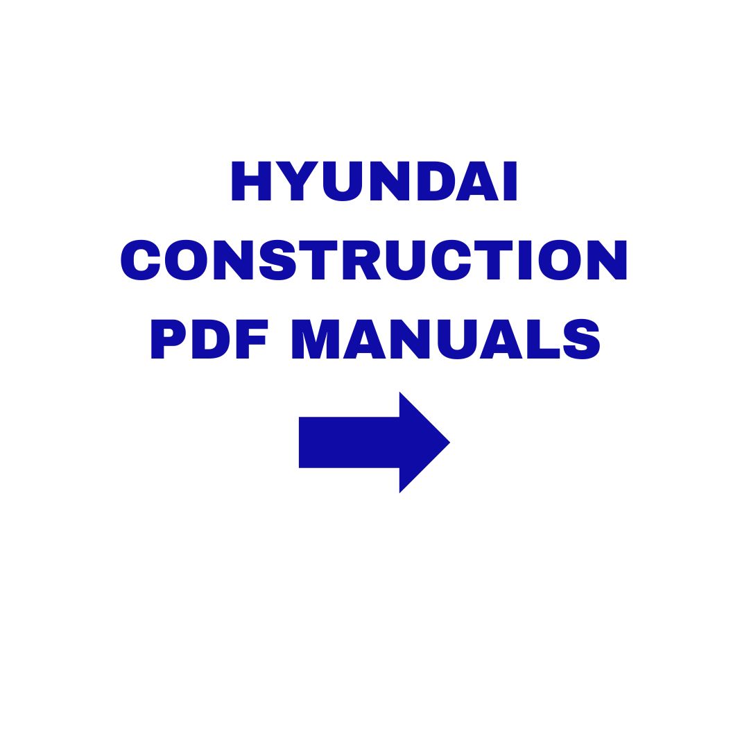 Hyundai Equipment's Manuals Pdf