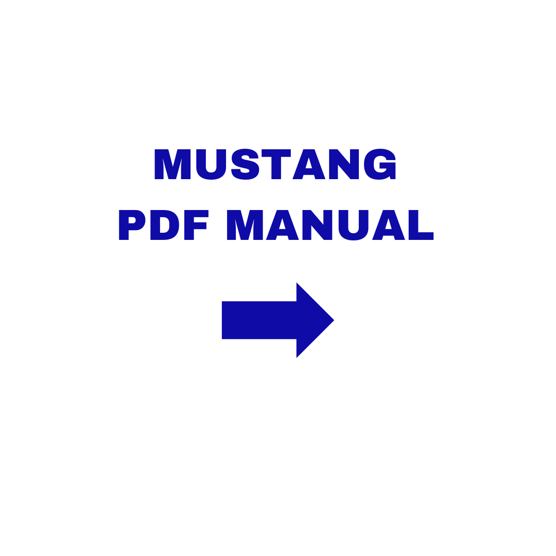 Mustang Manual Pdf