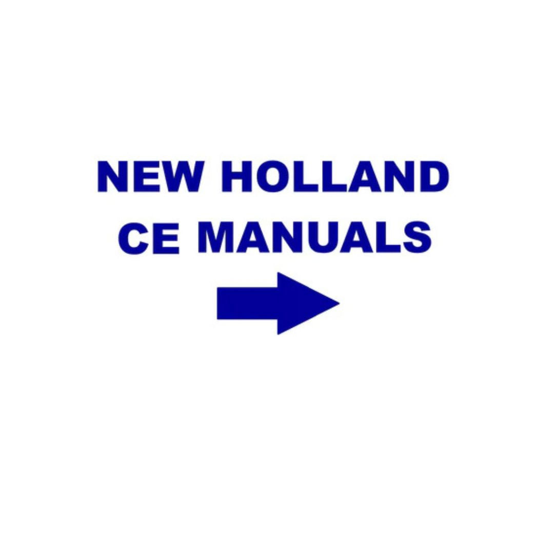 New Holland CE Equipment's Manuals Pdf