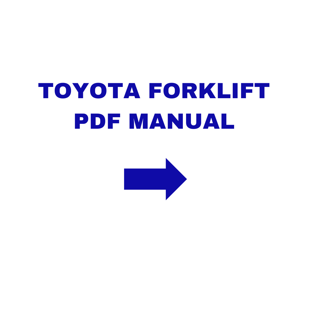 Toyota Forklift Pdf Manual