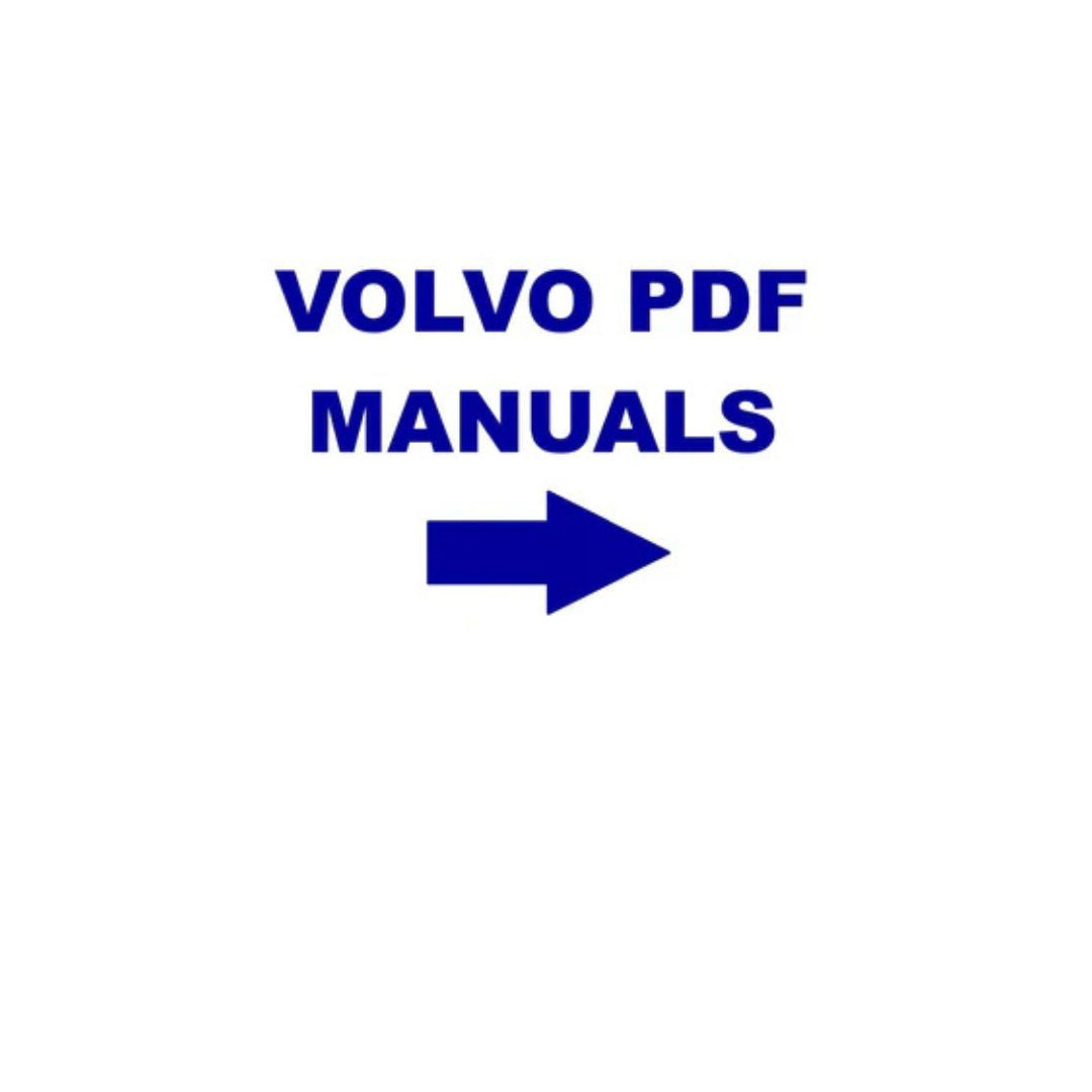 Volvo Equipment's Manuals Pdf