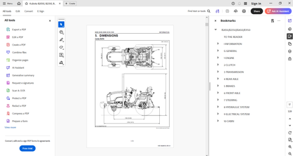 All latest Kubota Tractor Workshop Manual Download PDF SET