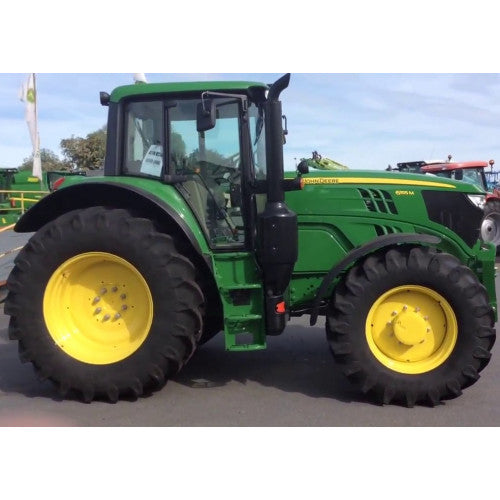 6145M, 6155M, 6175M, 6195M Tier 2 John Deere Tractor (TM408619) Service Technical Manual 