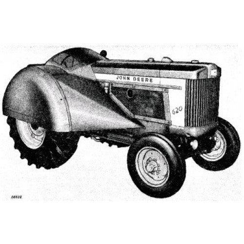 620 Series John Deere Orchard Tractor (OMR2073) Operator Manual