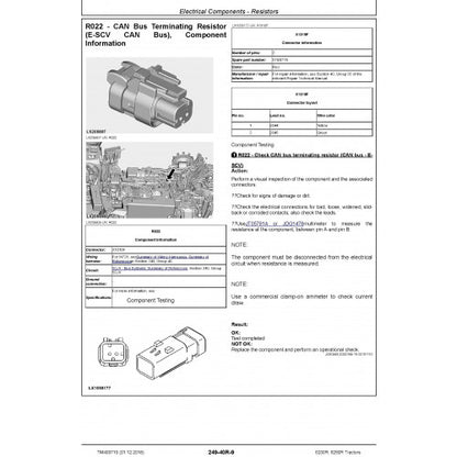 6230R, 6250R John Deere Tractor (TM409719) Diagnostic Technical Service Manual 