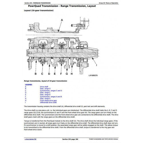 6230, 6330, 6430, 6530, 6630,7130, 7230 John Deere Tractor (TM400719) Diagnostic & Test Service Manual 