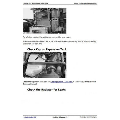 6230, 6330, 6430, 6530, 6630, 7130, 7230 John Deere Tractor (TM400819) Service Repair Manual 