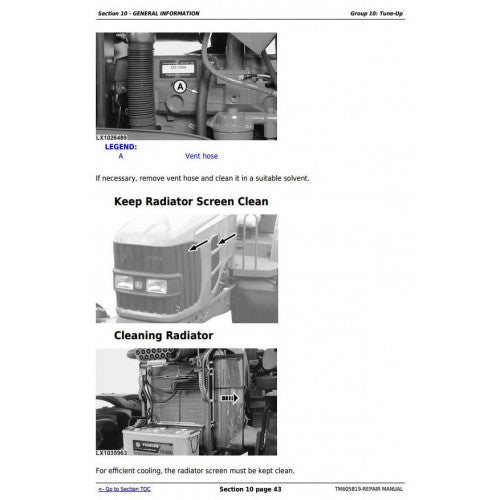 Download John Deere 7425, 7525, 6140J, 6155J, 6155JH Tractor (TM605819) Service Repair Manual