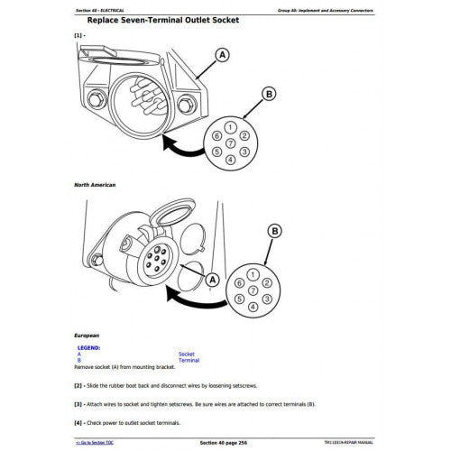 8235R, 8260R, 8285R, 8310R, 8335R, 8360R John Deere Tractor (TM110319) Service Repair Manual 