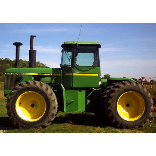 8440, 8460 4WD John Deere Articulated Tractor (TM1199) Diagnostic and Repair Technical Manual 