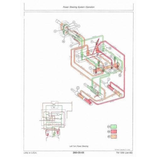 Download John Deere 8450, 8650, 8850 4WD Articulated Tractor (TM1256) Service Technical Manual