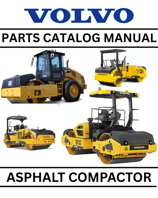 VOLVO PT220 ASPHALT COMPACTOR PARTS CATALOGUE PDF MANUAL