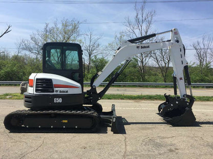 Bobcat E50 Mini Excavator Pdf Parts Catalog Manual
