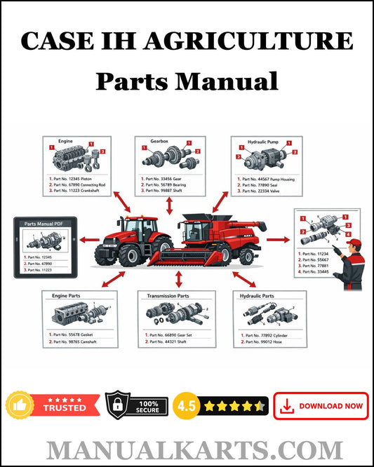 Case 821F Tier 4 and Tier 2 NA Wheel Loader Pdf Service Parts Catalogue Manual