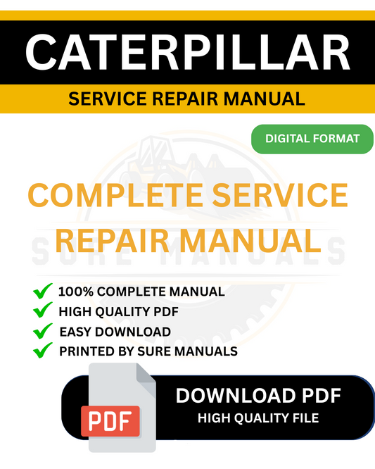 Caterpillar 308 CR Mini-Hydraulic Excavator Pdf Service Repair Manual XX6 00001-UP (2025)