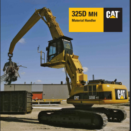 CATERPILLAR 325D MH EXCAVATOR PARTS CATALOGUE MANUAL C4H