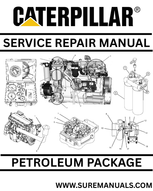 CATERPILLAR 3508 PETROLEUM PACKAGE SERVICE REPAIR PDF MANUAL PXN