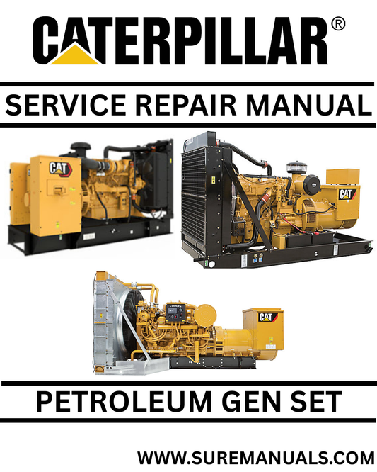 CATERPILLAR 3512C PETROLEUM GEN SET SERVICE REPAIR PDF MANUAL 9G9