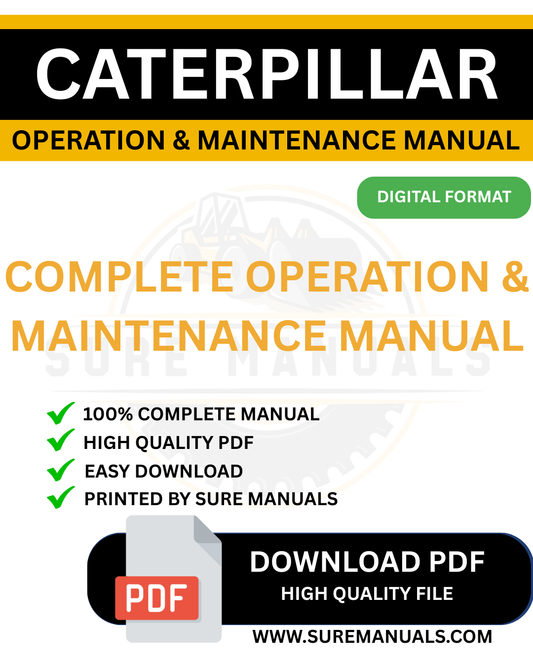 Caterpillar 7155 TRANSMISSION OPERATION AND MAINTENANCE Pdf MANUAL 56K