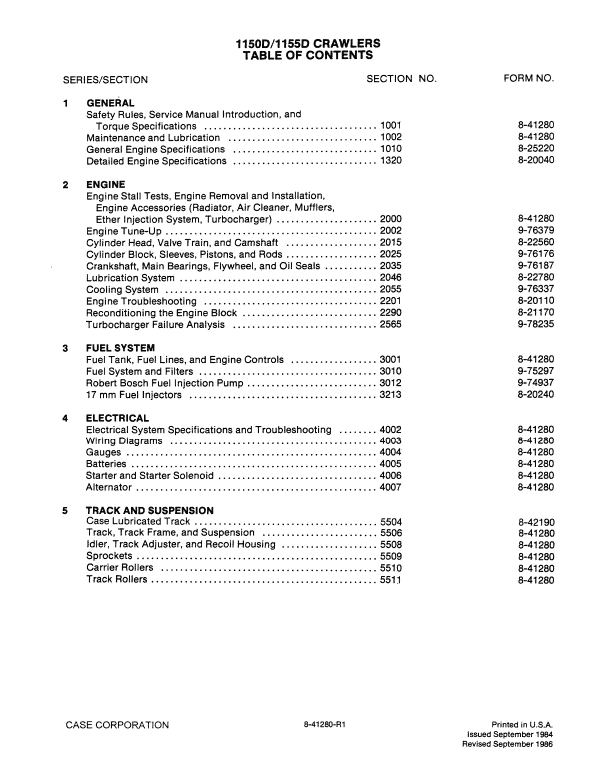 Case 1150D, 1155D Crawler Dozer Pdf Repair Service Manual
Regular price$94.90 USD Sale price$54.90 USDSale