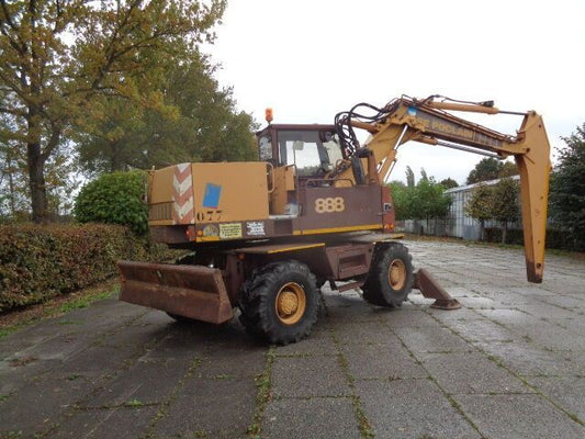 Case 888 Turntable Leveler Crawler Excavator Pdf Parts Manual

