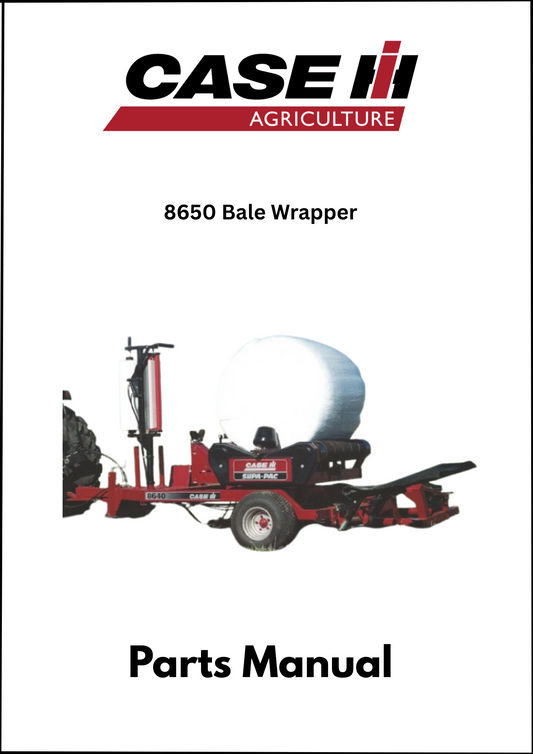 Case IH 8650 Bale Wrapper Pdf Parts Catalog Manual Download