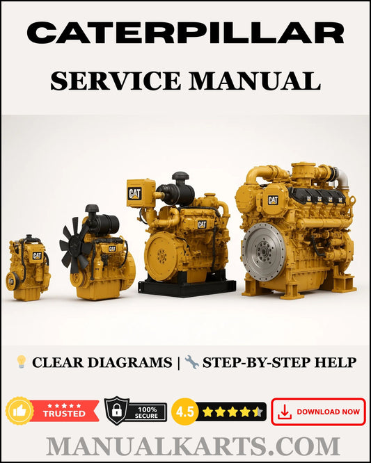 Caterpillar XQP30 Generator Set Pdf Service Repair Manual XPM  