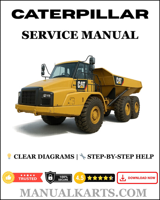 Caterpillar D350E II Articulated Truck Pdf Service Repair Manual 2XW 