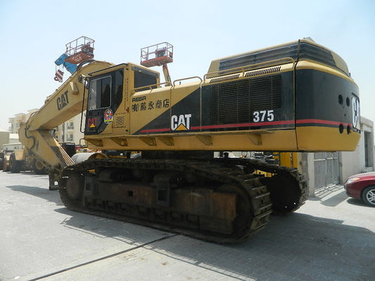 Caterpillar 375-A L EXCAVATOR ELECTRICAL & HYDRAULIC SCHEMATIC Pdf MANUAL 9WL