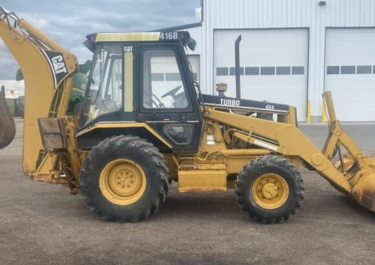 Caterpillar 416B BACKHOE LOADER ELECTRICAL & HYDRAULIC SCHEMATIC Pdf MANUAL 8SG