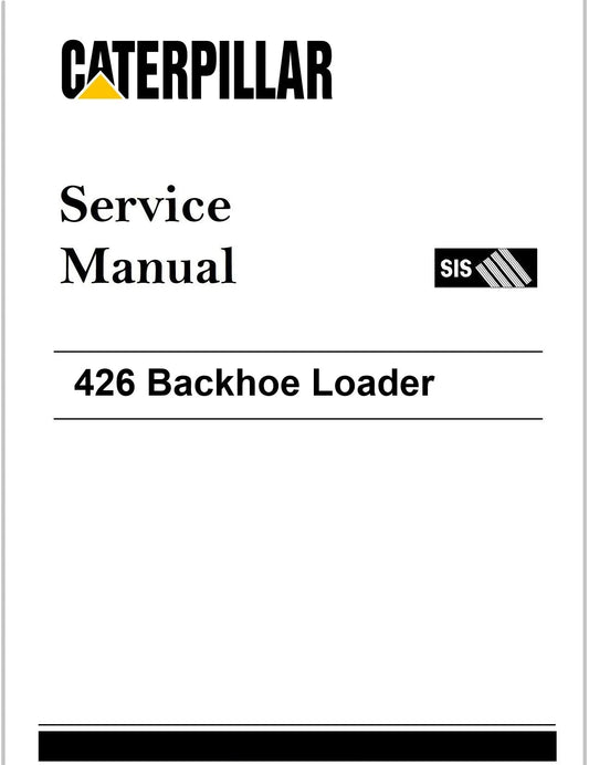 Caterpillar 426 Backhoe Loader Pdf Repair Service Manual 7BC
