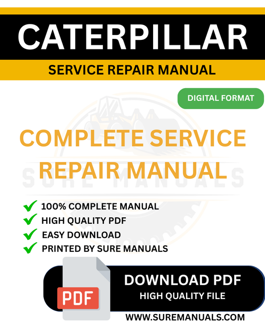 Caterpillar 7155 TRANSMISSION SERVICE REPAIR Pdf MANUAL 72S