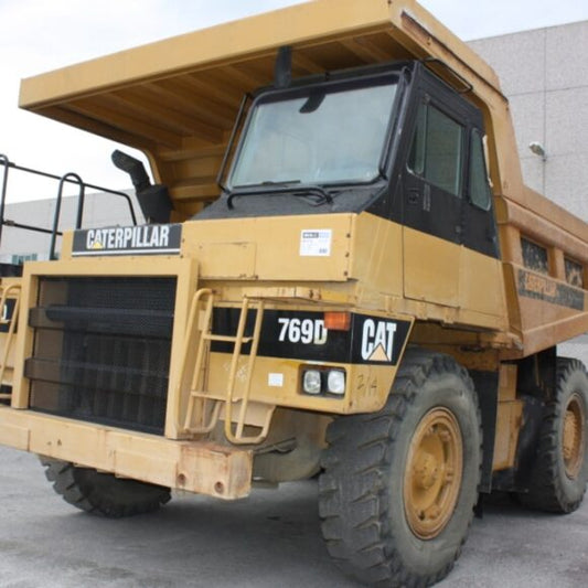 Caterpillar 769D QUARRY TRUCK SERVICE REPAIR Pdf MANUAL 5TR
